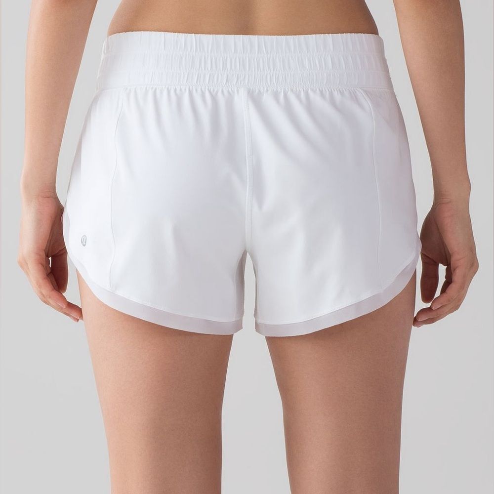 Lululemon Anew Short 4” White Size 4 Swift Light Low Rise - Picture 16 of 16
